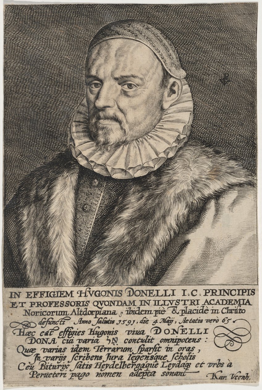 Hugo Donellus od Crispijn van de Passe I