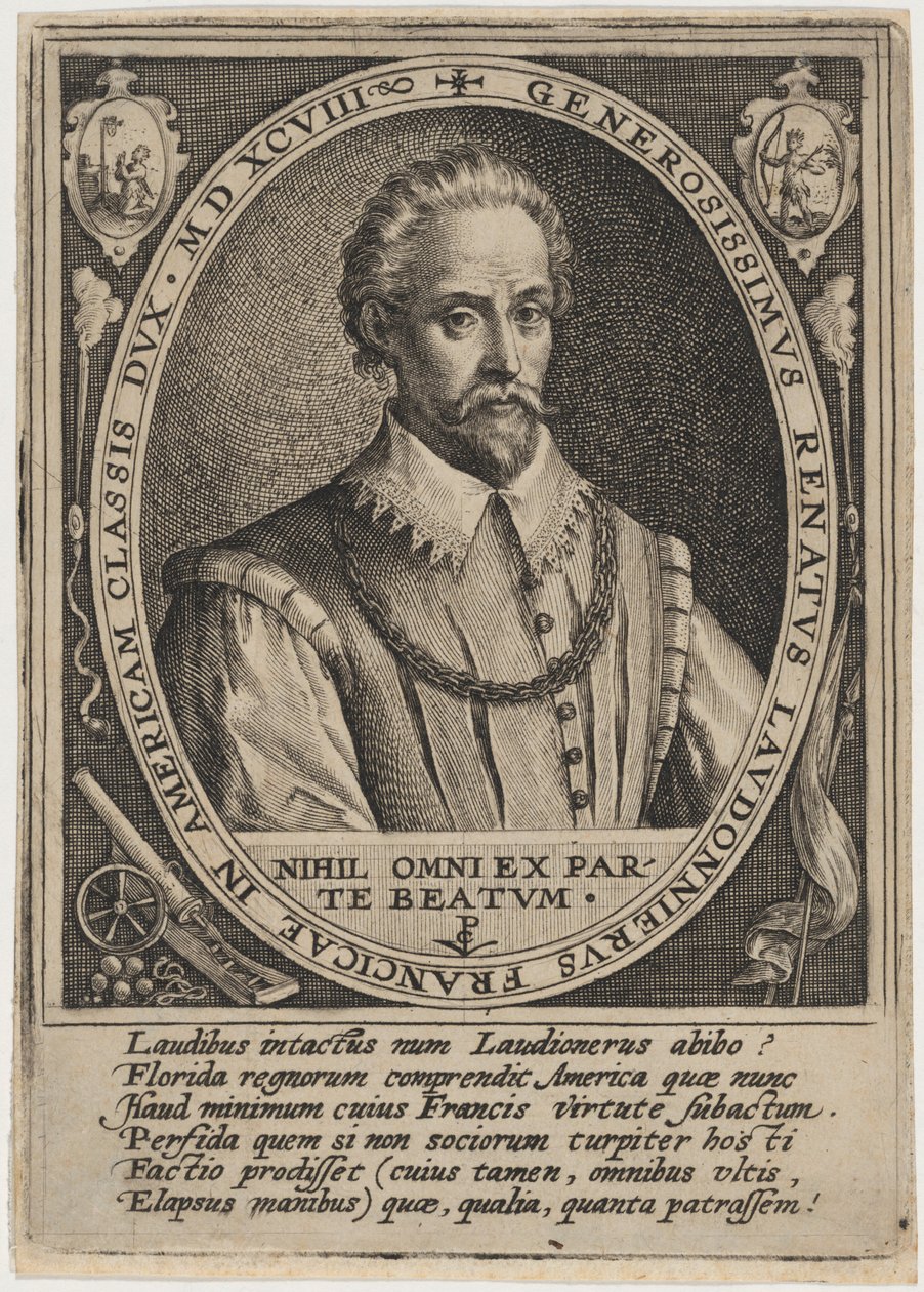 Rene de Laudonniere od Crispijn van de Passe I
