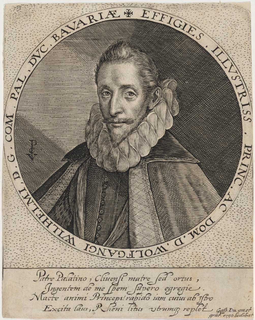 Wolfgang William, falcký hrabě od Crispijn van de Passe I