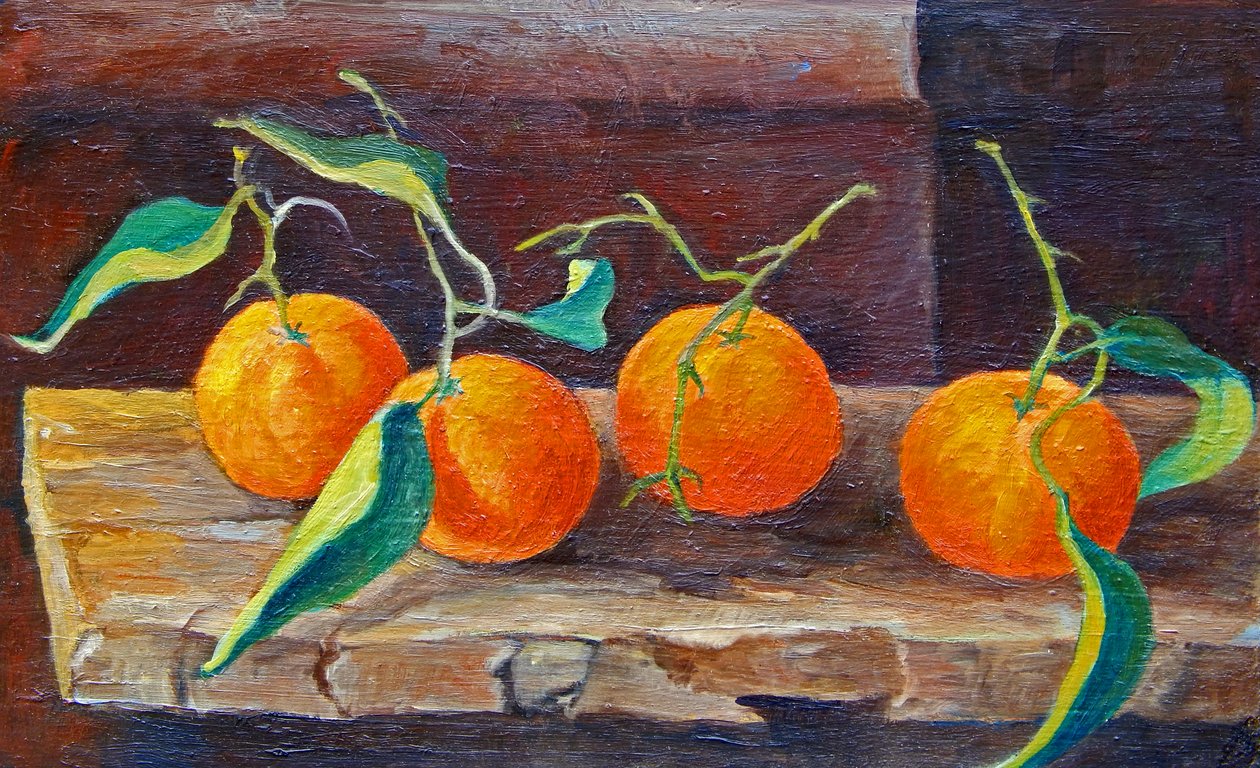 Ovoce na poličce, 2014, od Cristiana Angelini