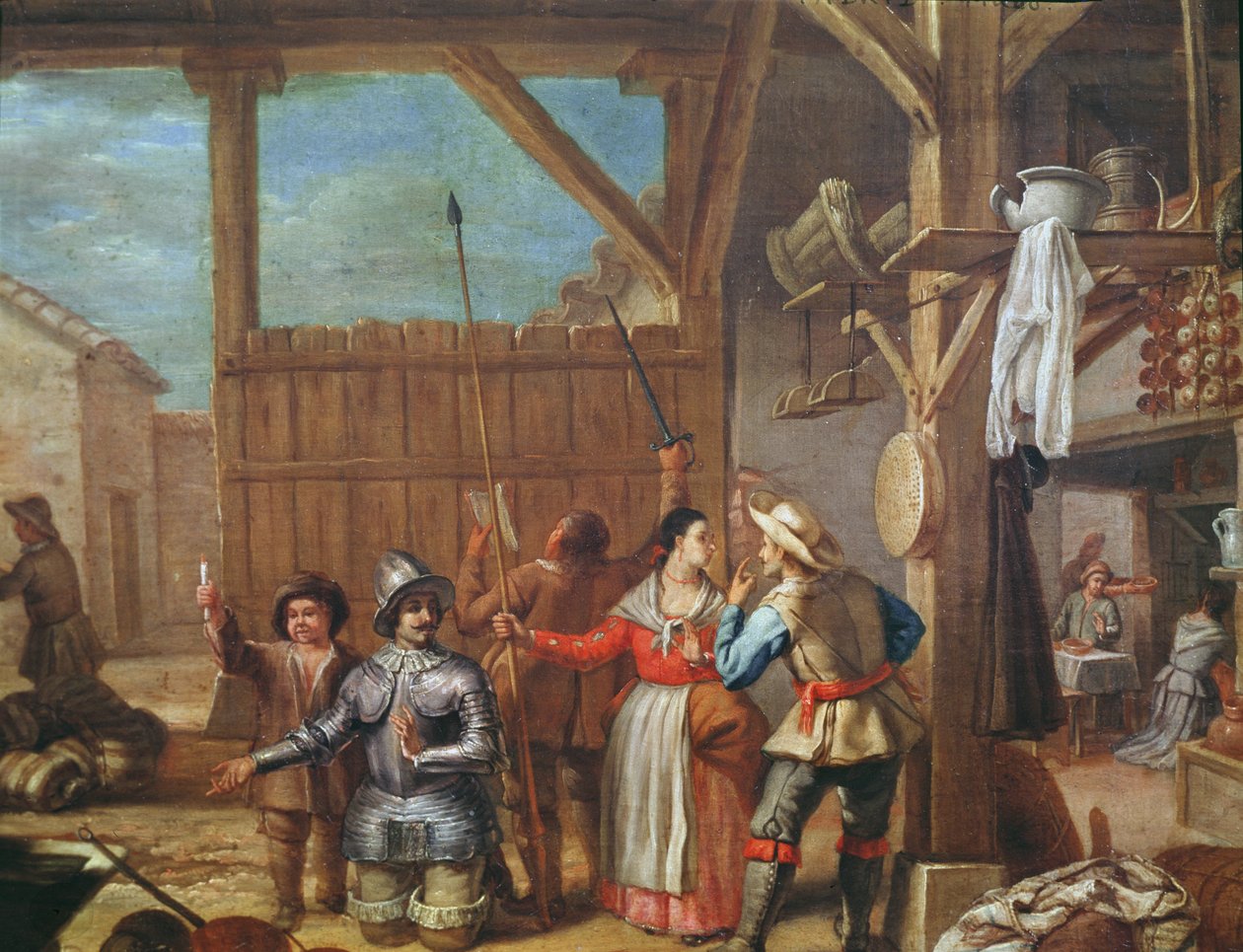 Don Quijote v rytířské zbroji od Cristobal Valero
