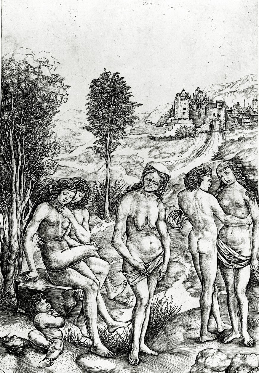 Alegorie závisti, kolem roku 1515 od Cristofano Robetta