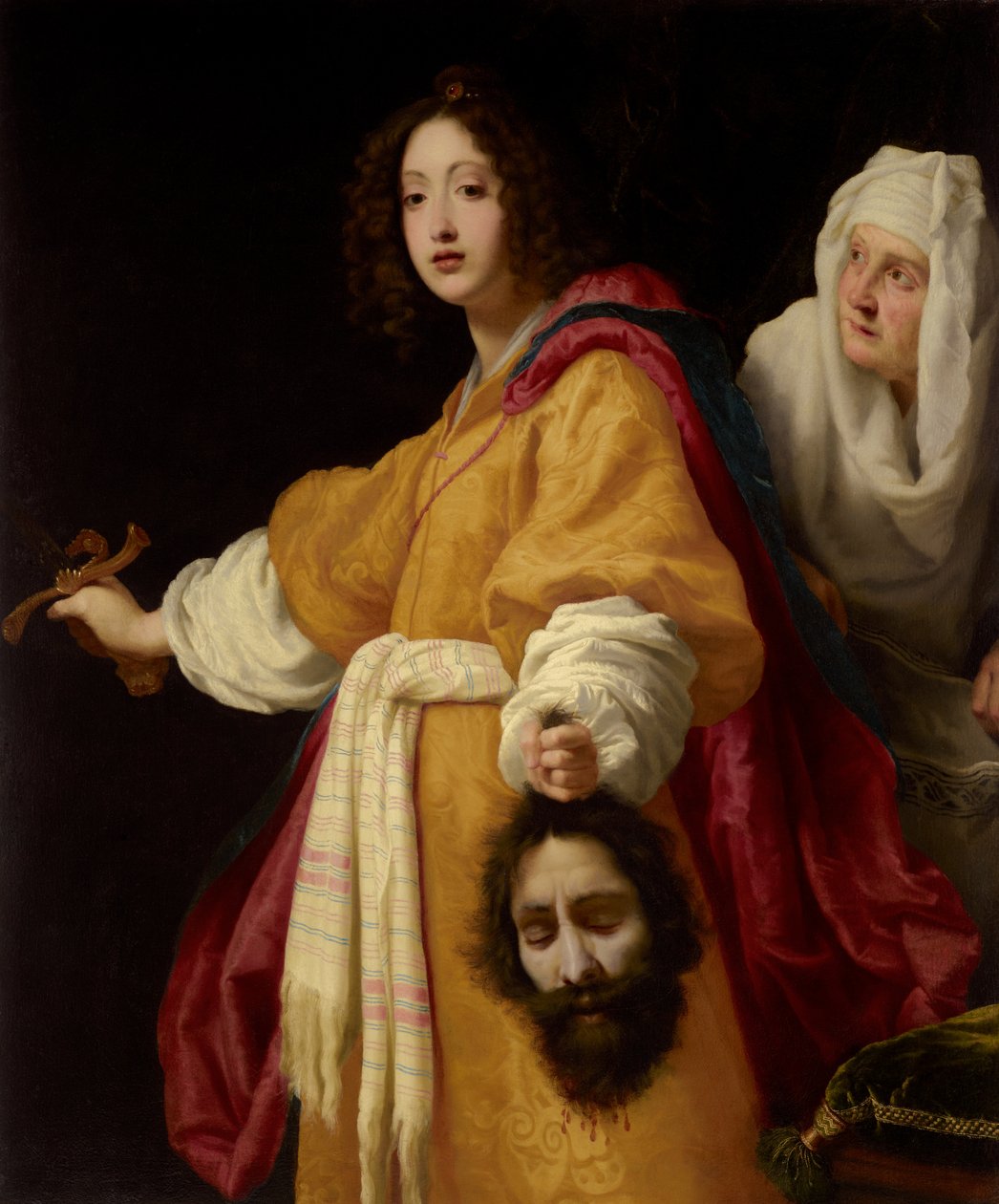 Německy: Judith s hlavou Holoferna od Cristofano Allori