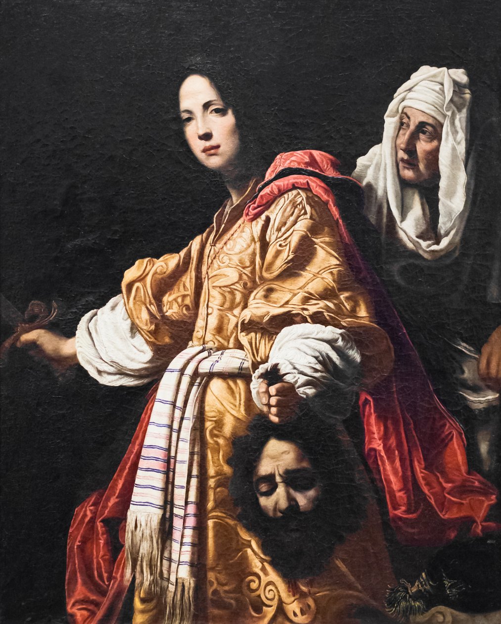 Judita s hlavou Holoferna (olej na plátně) od Cristofano Allori