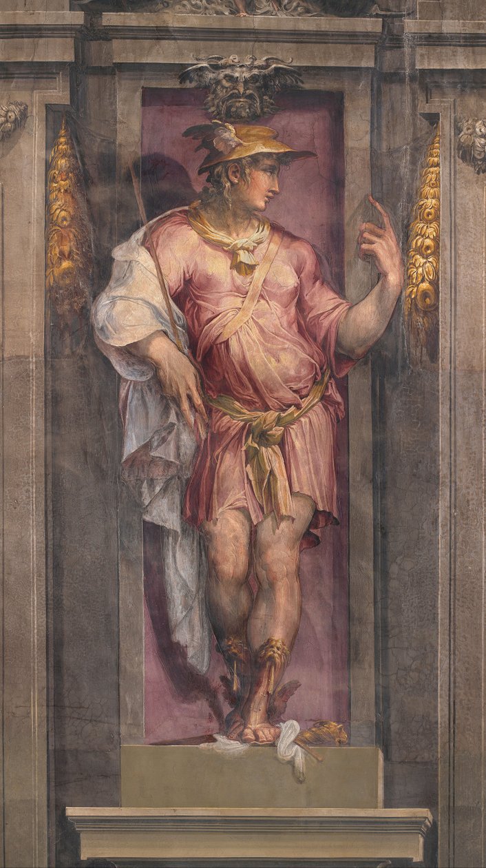Merkur, 1556-1557 od Cristofano Gherardi
