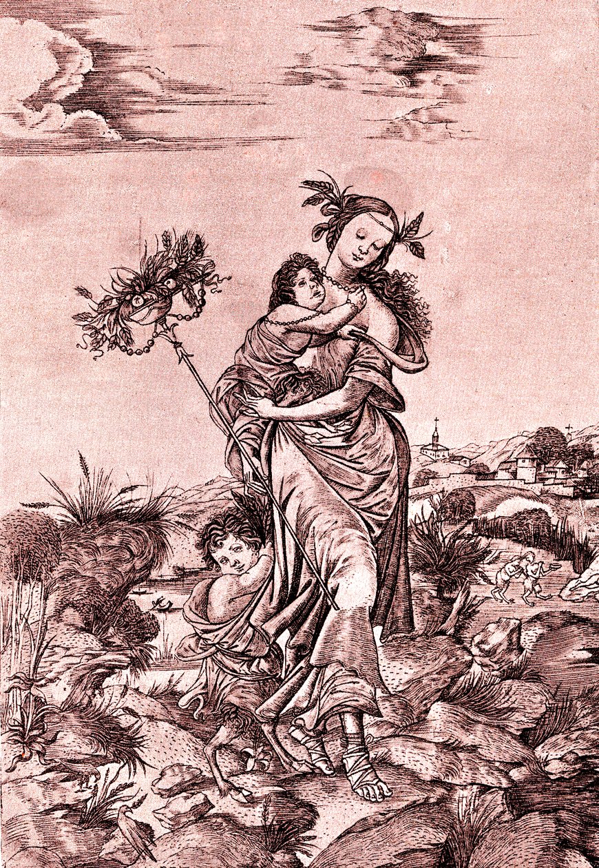 Ceres od Cristofano Robetta
