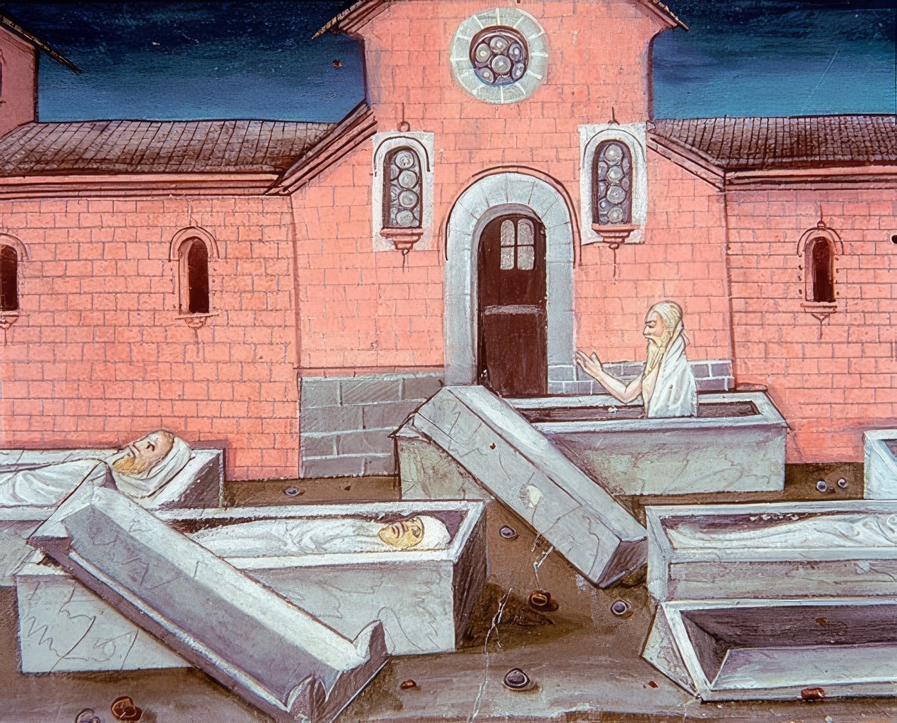 Vzkříšení mrtvých (cca 120r). 1476 od Cristoforo De Predis