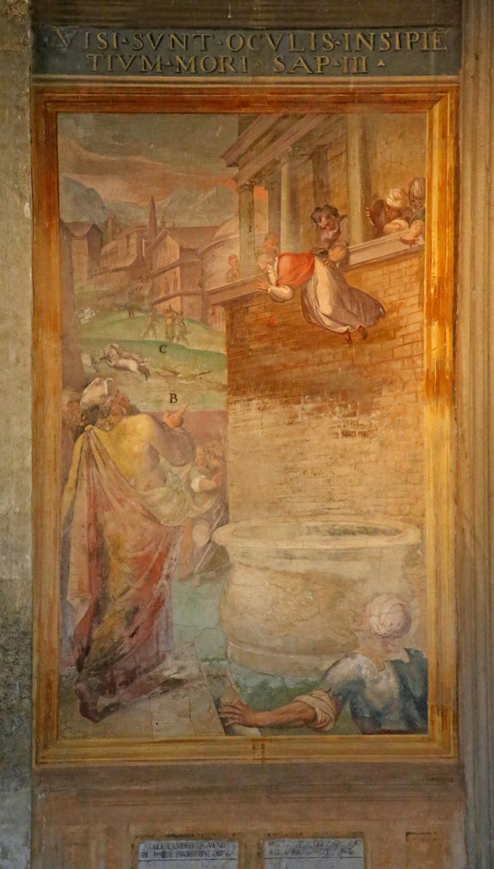 Umučení svatého od Cristoforo and Tempesta, Antonio Roncalli