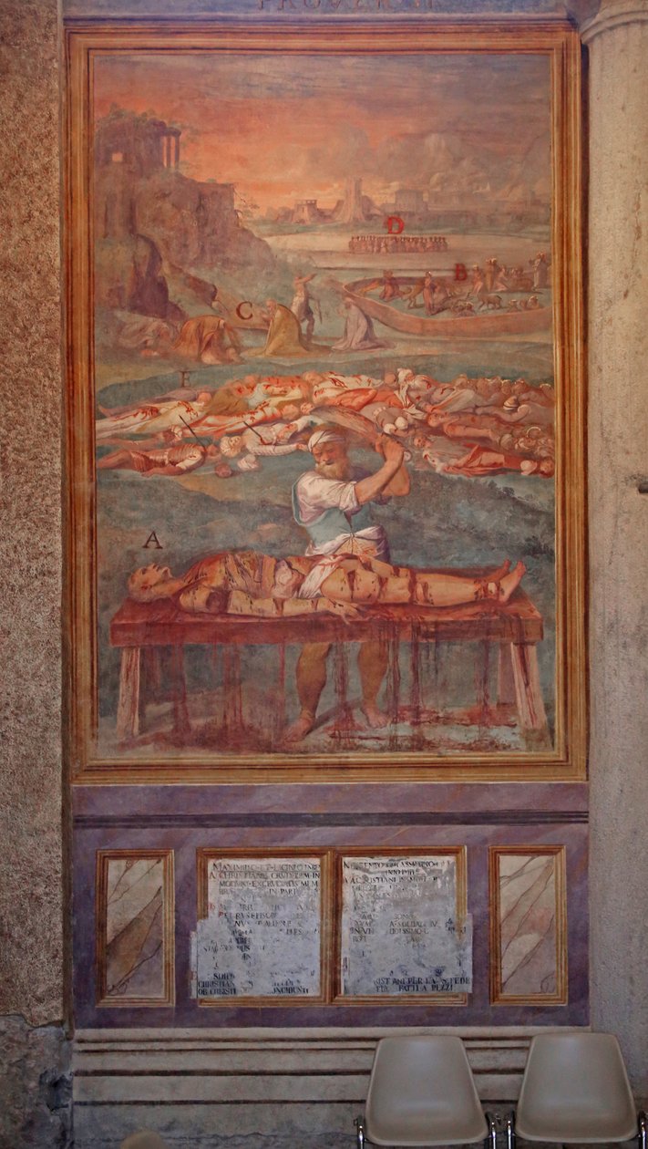 Umučení četných světců od Cristoforo and Tempesta, Antonio Roncalli