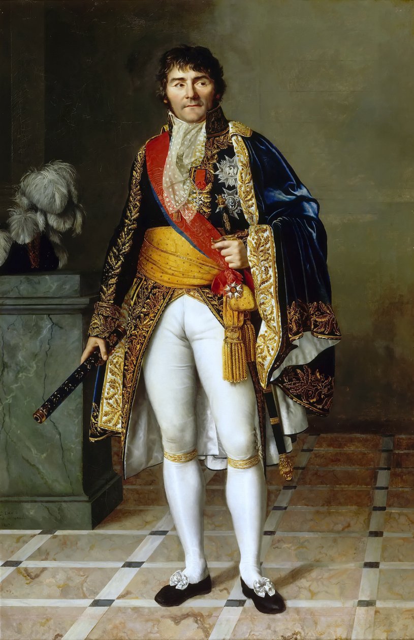Portrét François-Joseph Lefebvre 1755-1820, maršál říše od Césarine Henriette Davin Mirvault