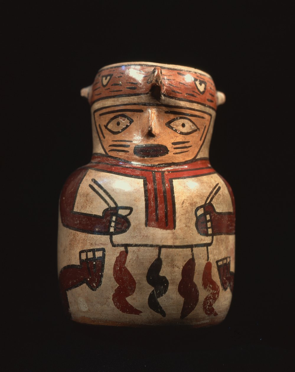Váza, 500 BC-AD 500 (keramická) od Culture Nazca