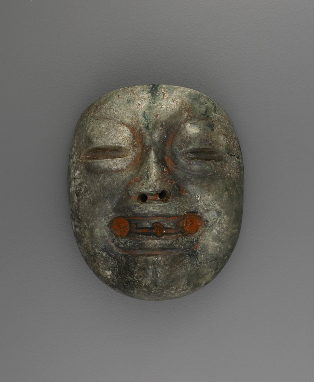 Přívěsek v podobě masky od Culture Olmec