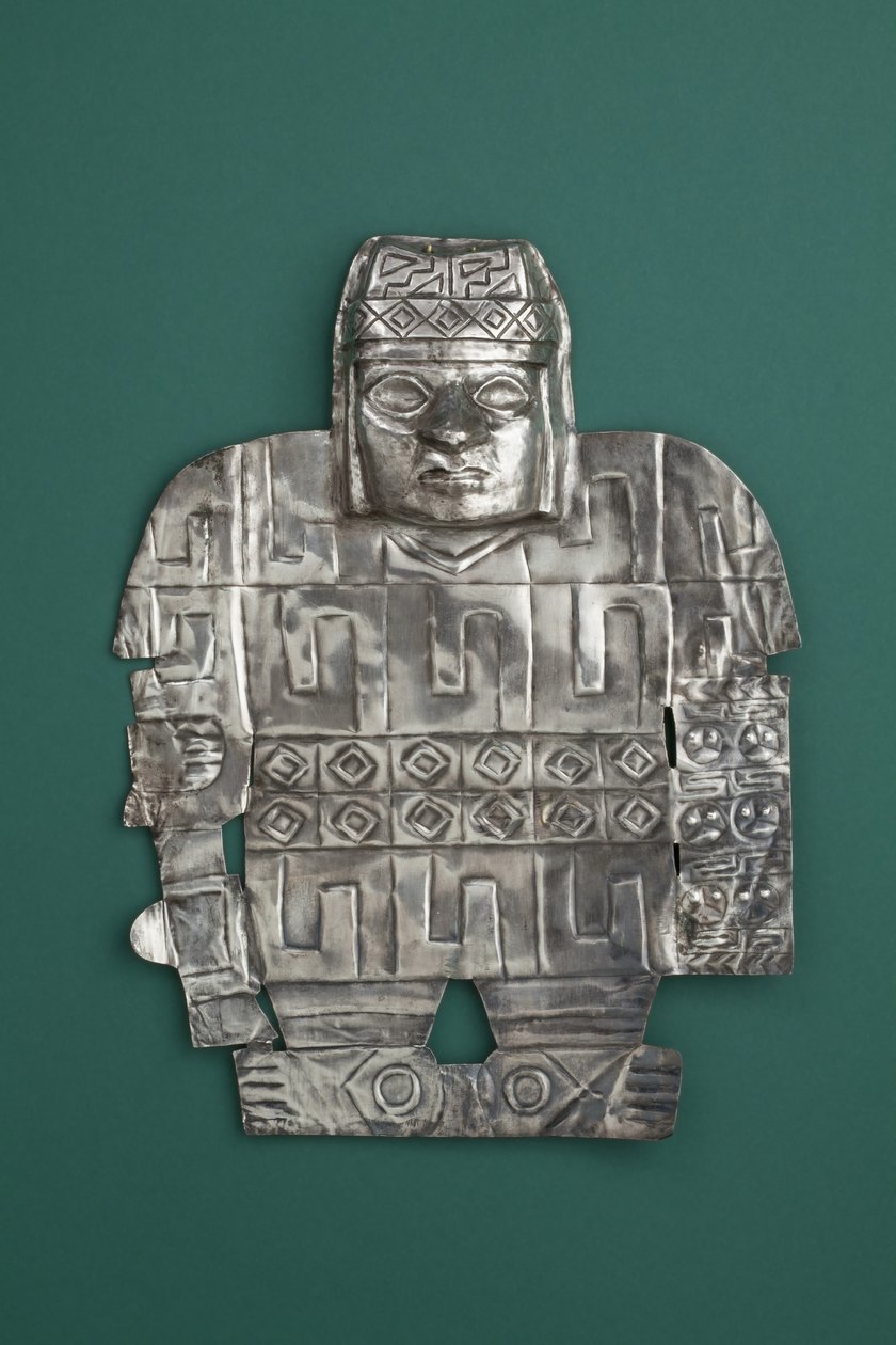 Warrior, 650-900 n. l. (tlučené, řezané a pronásledované stříbro) od Culture Wari