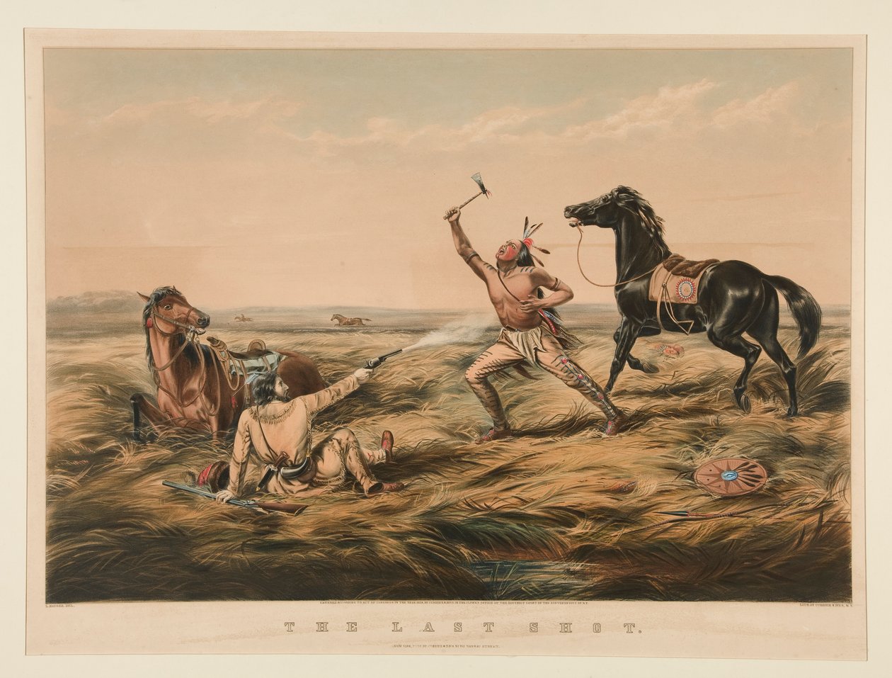 Poslední výstřel od Currier and Ives