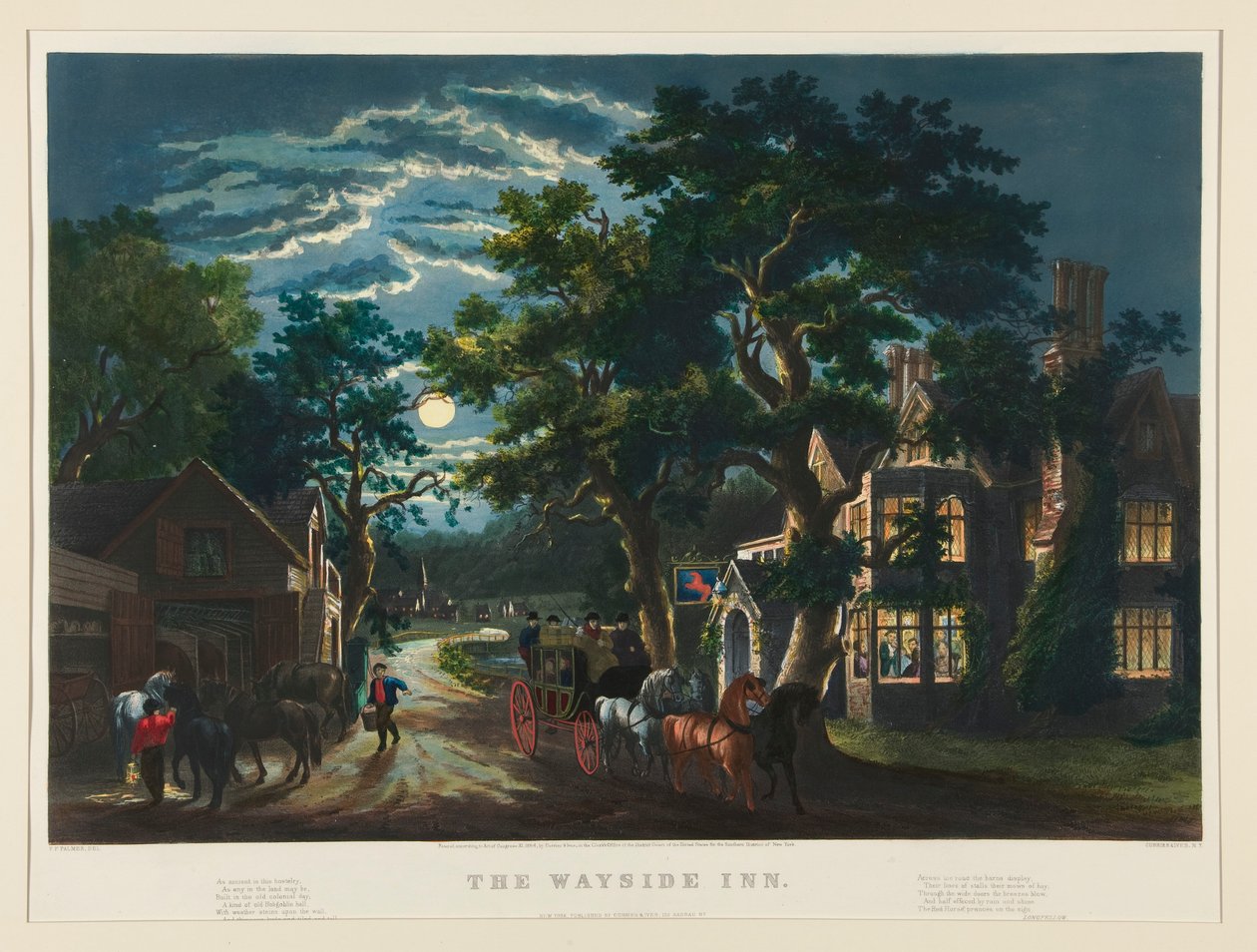 The Wayside Inn od Currier and Ives