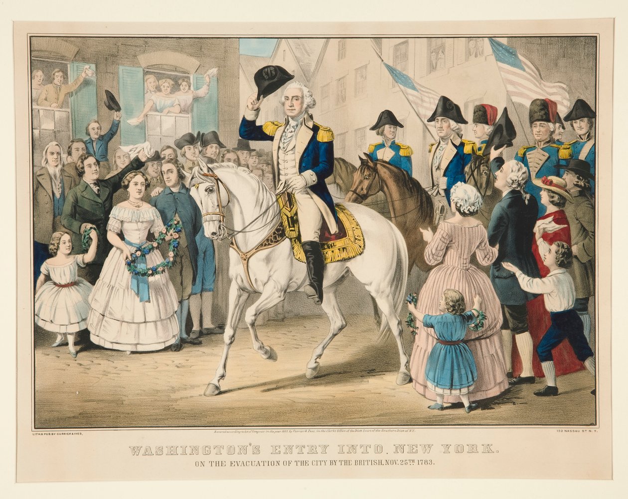 Washington od Currier and Ives