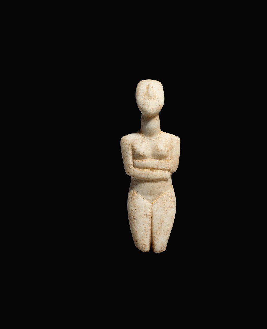 Ležící ženská postava, raná varieta Spedos, raná kykladská II, cca 2600-2500 př.nl (mramor) od Cycladic Cycladic