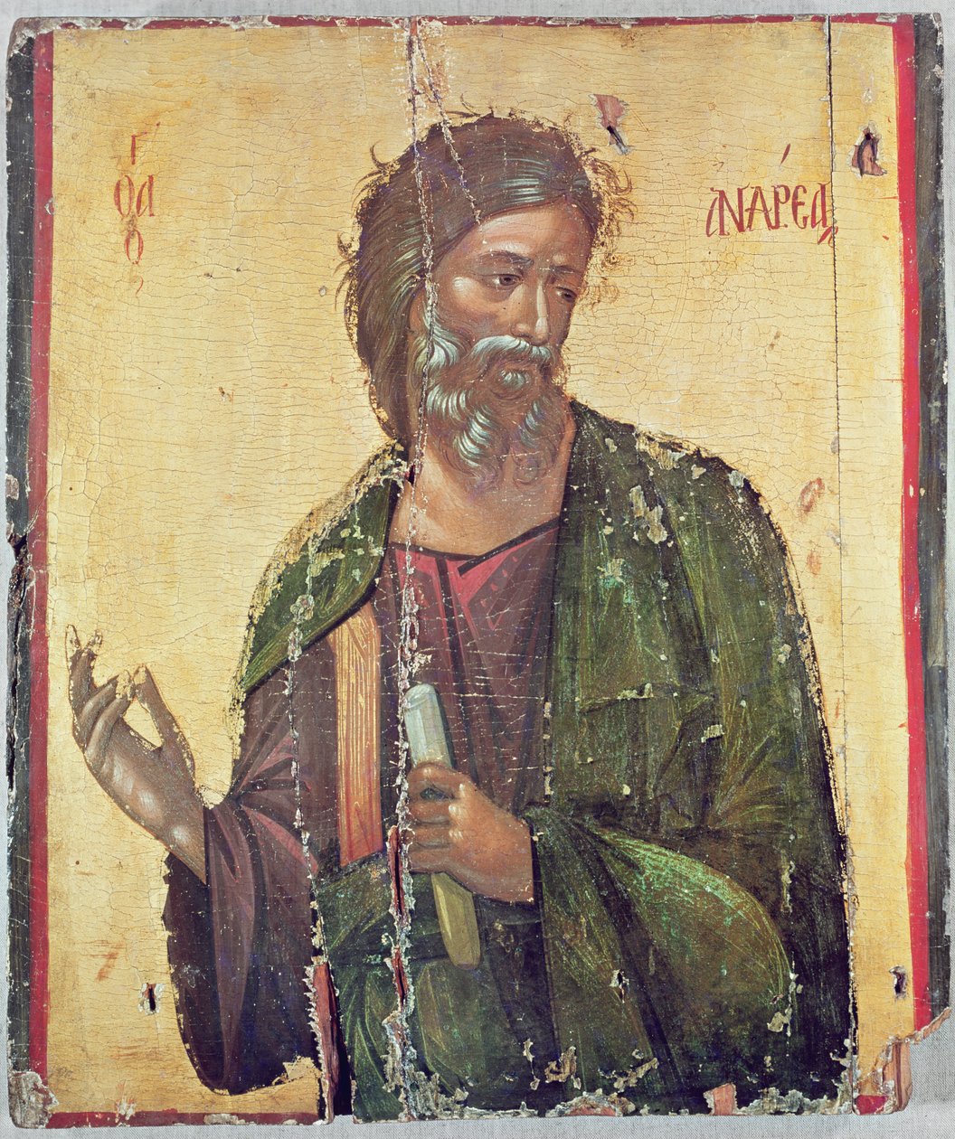 Ikona zobrazující svatého Ondřeje od Cypriot