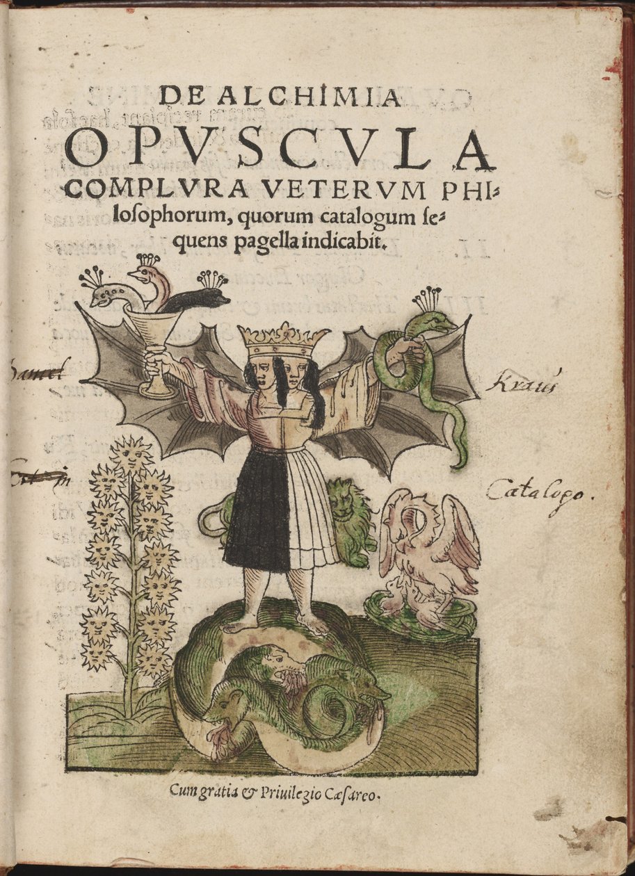 De Alchimia opvscvla complvra vetervm philosophorum, 1550 od Cyriacus Jacob