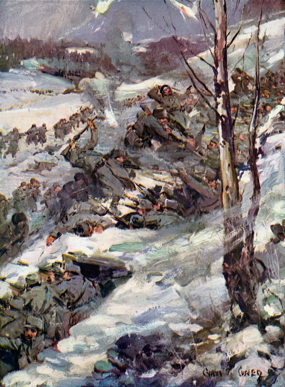První světová válka- Rusové překročili Karpaty od Cyrus Cuneo