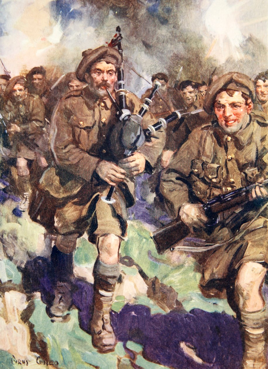 Galantní dudák vedoucí nálož (barva litho) od Cyrus Cuneo