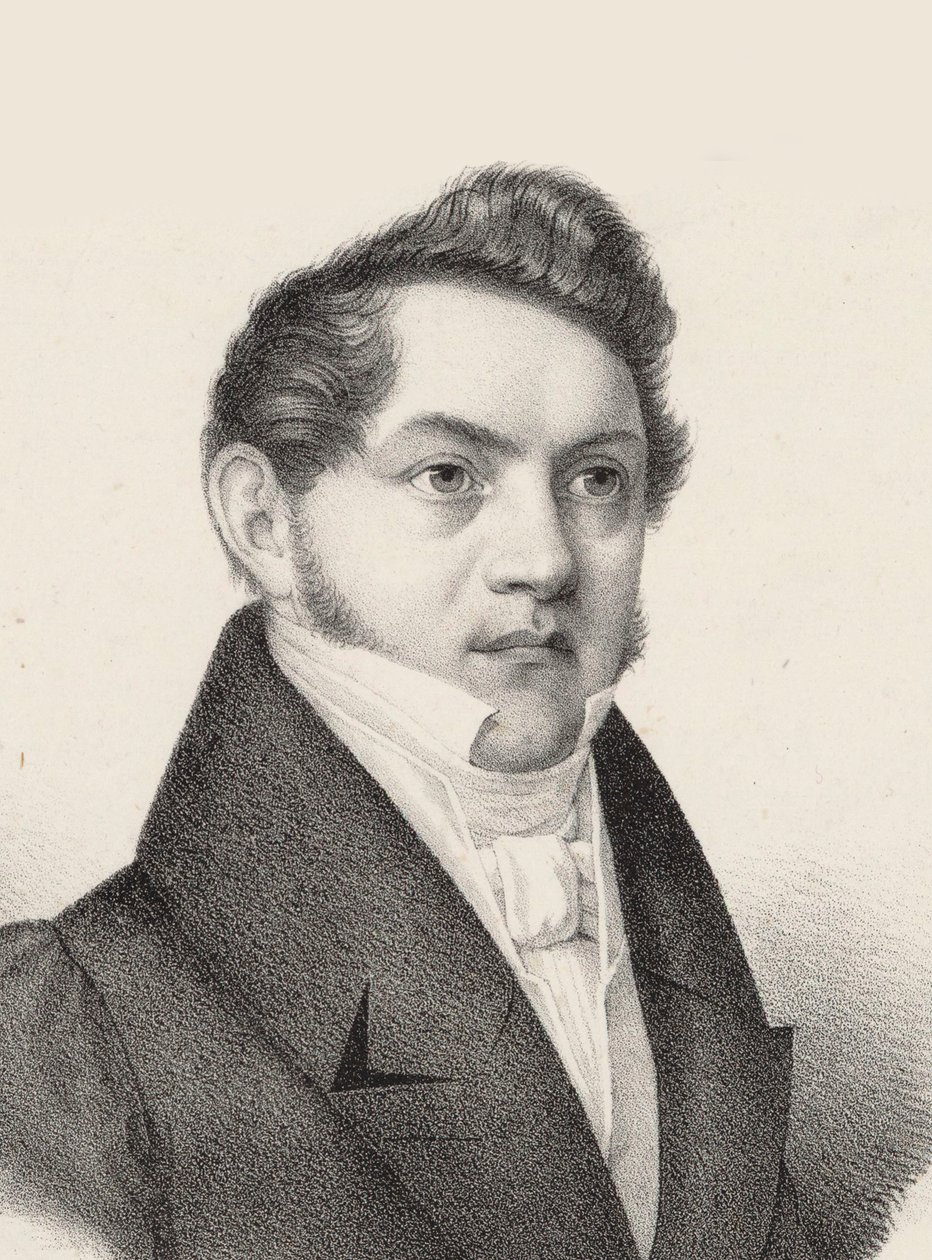Portrét Carla Gottlieba Reissigera 1798-1859, c. 1830. od Czauczik