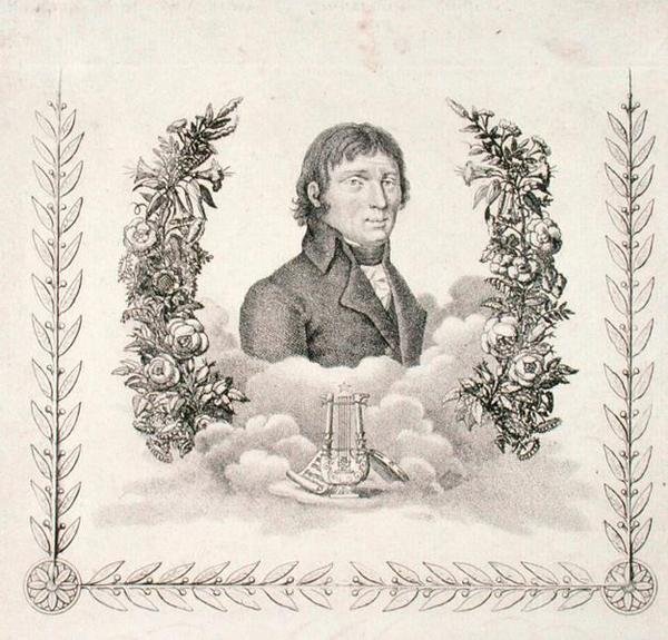 Josef Gelinek (1758-1825) (rytina) od Czech School