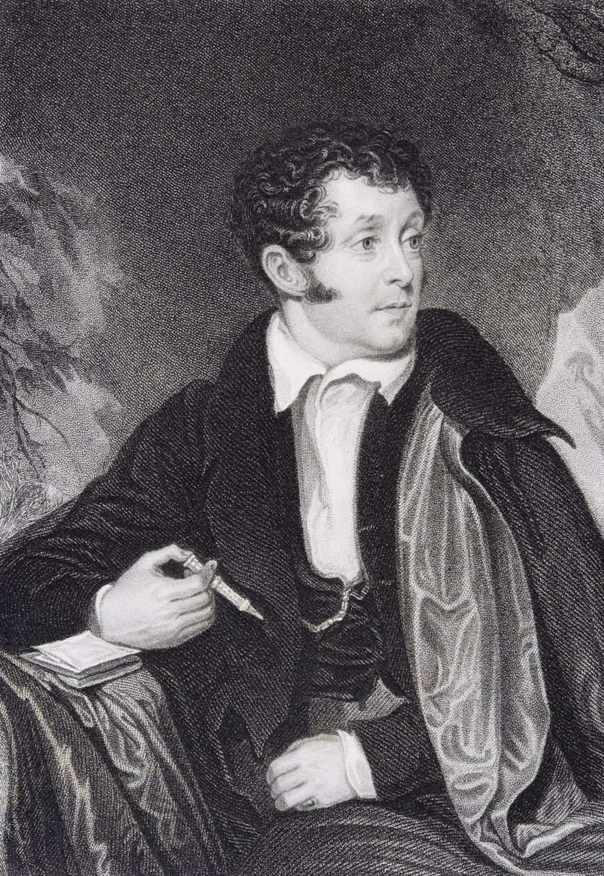 Thomas Campbell, vyrytý Joseph Jenkins (nar. 1812-1885) od D McClise
