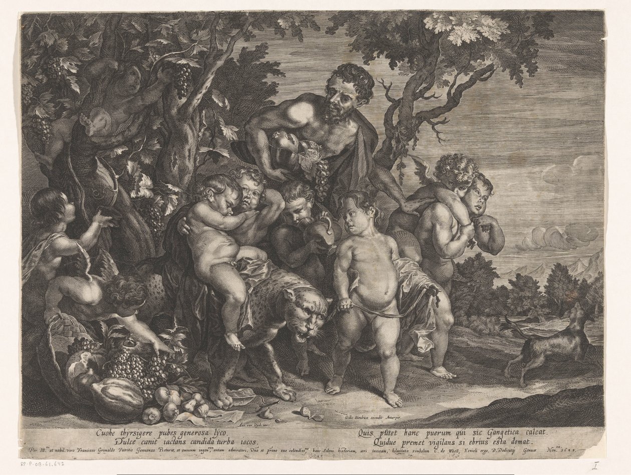 Triomf van Bacchus od D. Brunn