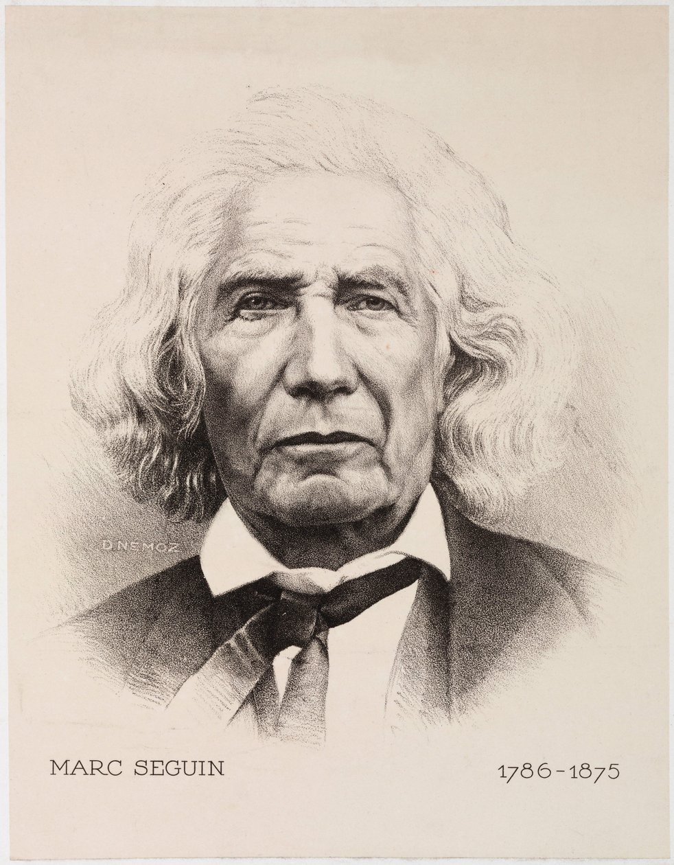 Marc Seguin, francouzský stavební inženýr od D. Nemoz
