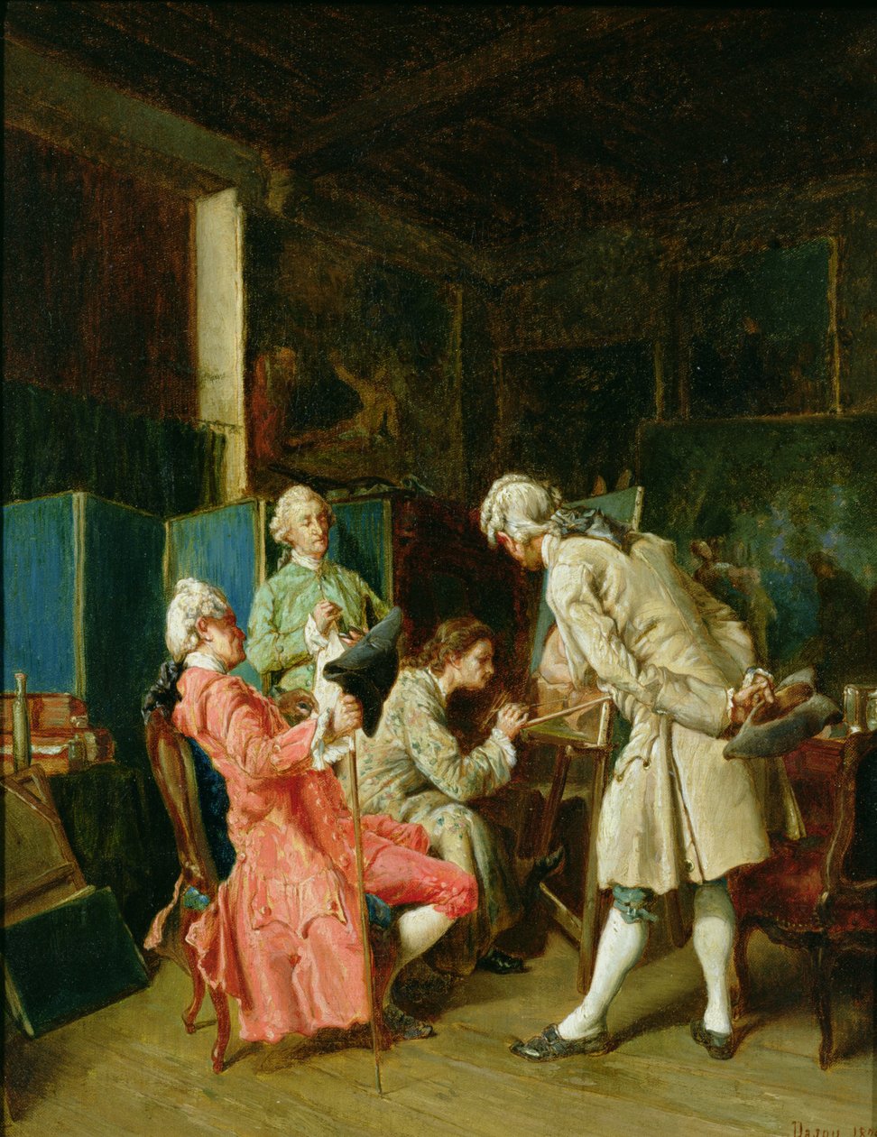 Umělecká kritika, 1878 od Dajou