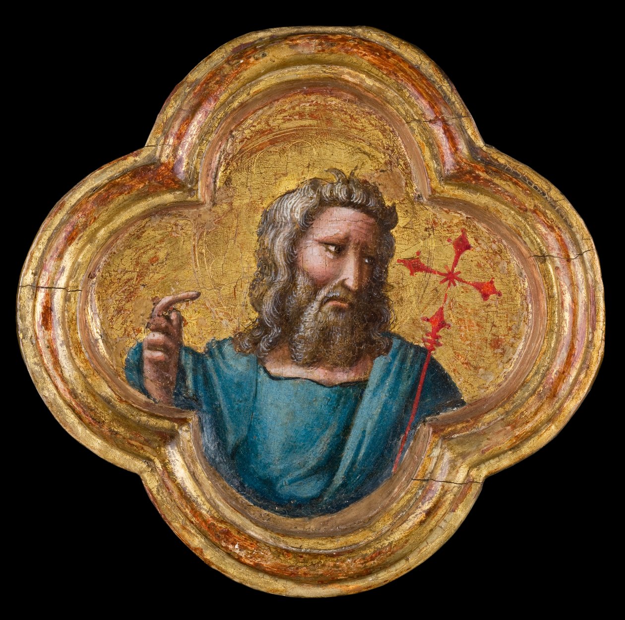 Sv. Jan Křtitel, 137077 (tempera na panelu) od Dalmasio di Jacopo Scannabecchi Dalmasio di Jacopo Scannabecchi