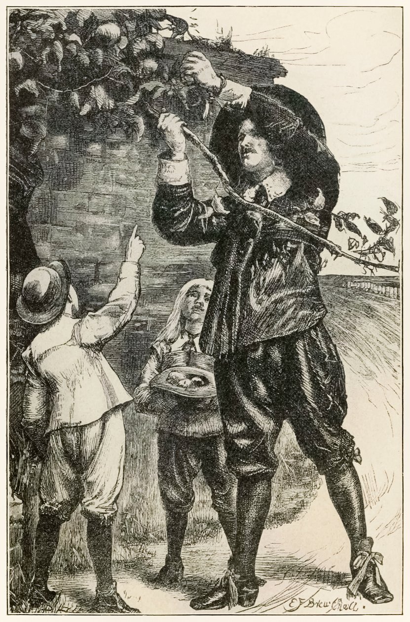 Christianovi chlapci začali jíst“ z „The Pilgrim