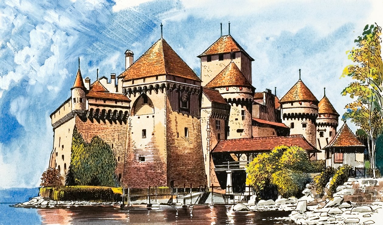 Chateau De Chillon od Dan Escott