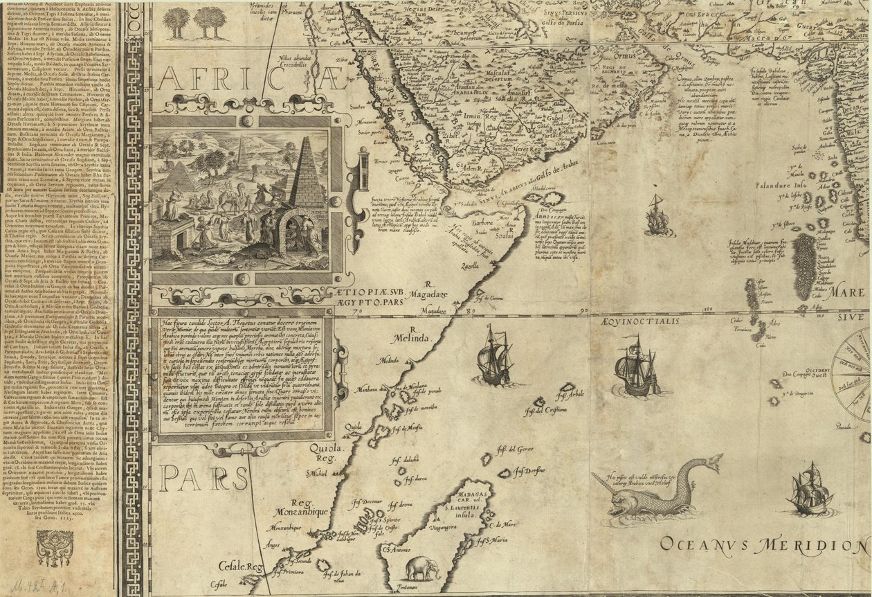 Nový popis Asie (Antwerpen, 1590) od Daniel Keller
