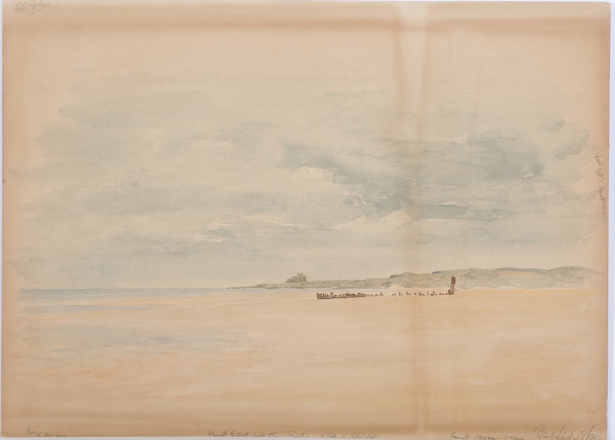 Ross Links, 1890 (tužka a wc na palubě) od Daniel Oliver