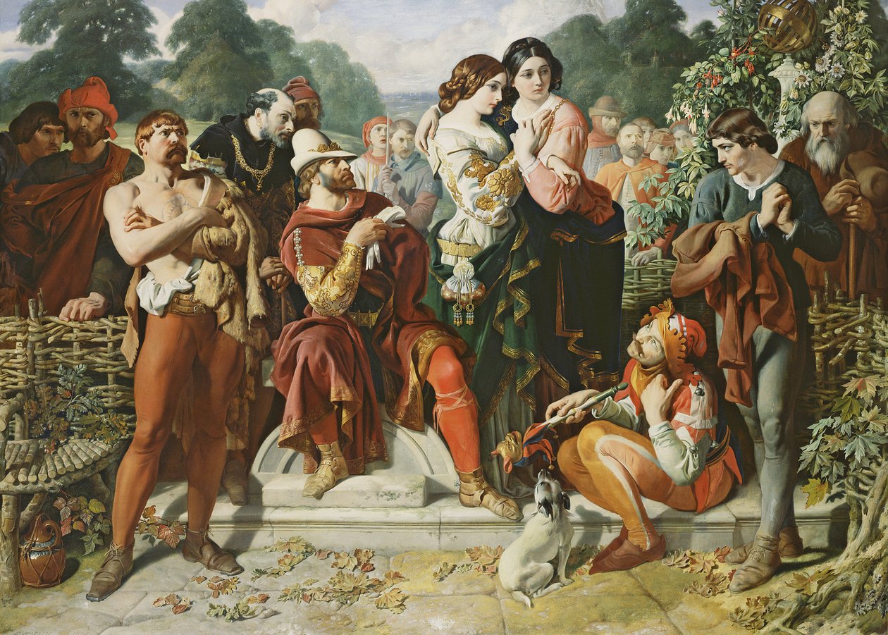 Scéna z „Jak se vám líbí“ od Daniel Maclise