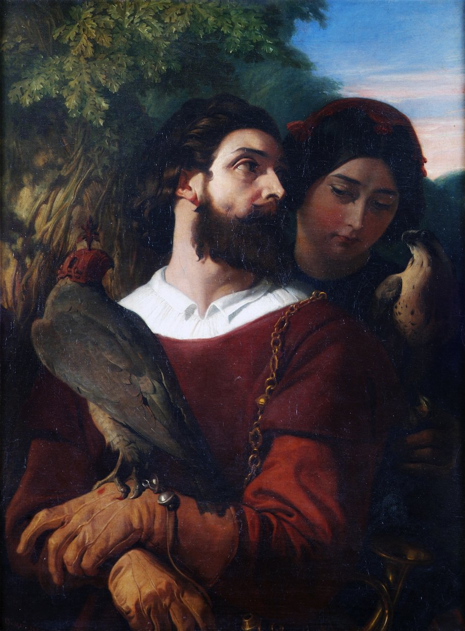 Falconer od Daniel Maclise