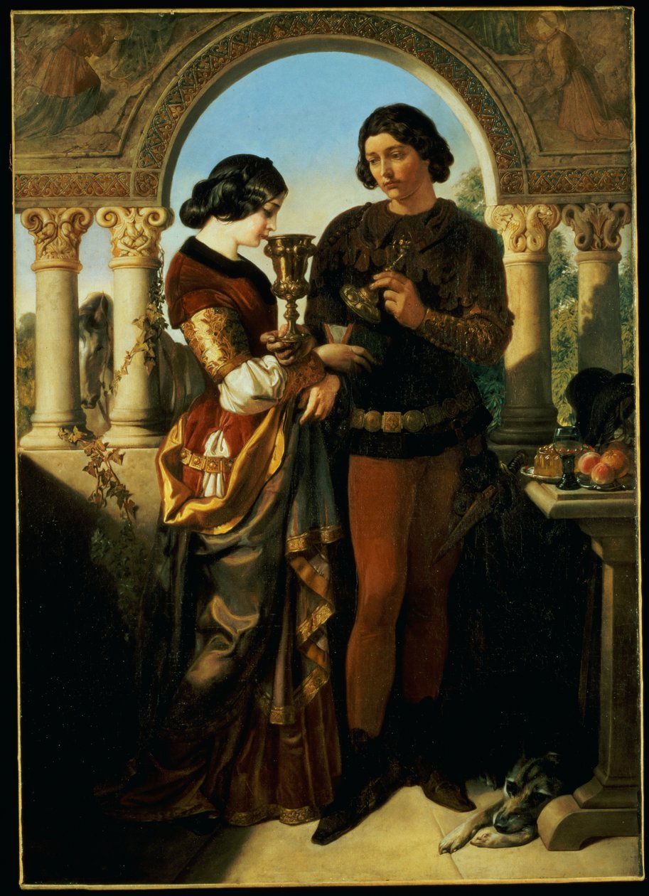 Milující pohár od Daniel Maclise