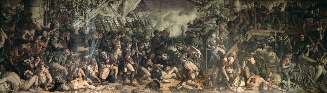 Nelsonova smrt od Daniel Maclise