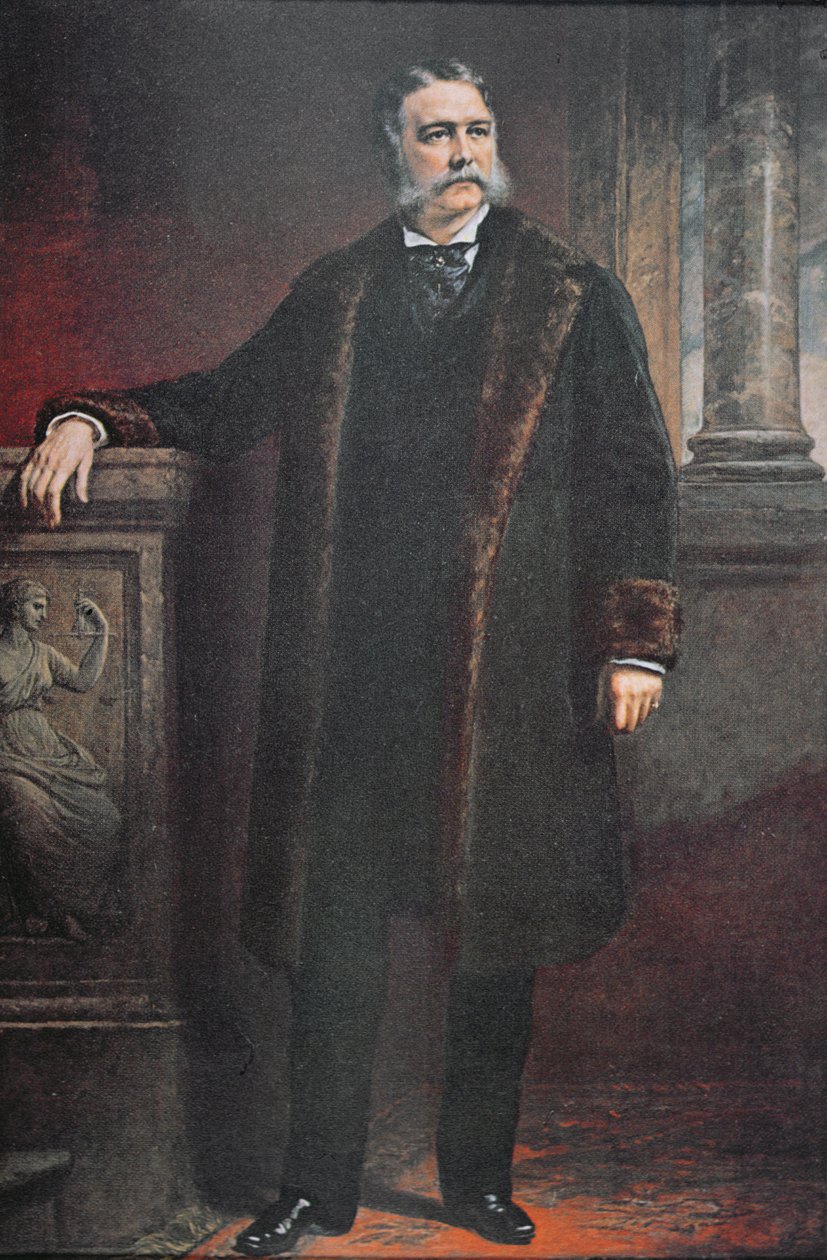 Prezident Chester A. Arthur (barevné lito) od Daniel (after) Huntington