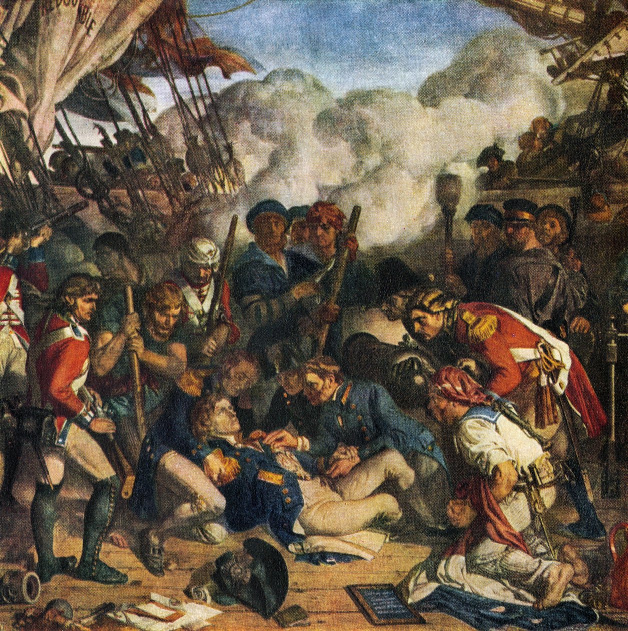 NELSON Horatio (Pán) - od Daniel 1806 70 Maclise