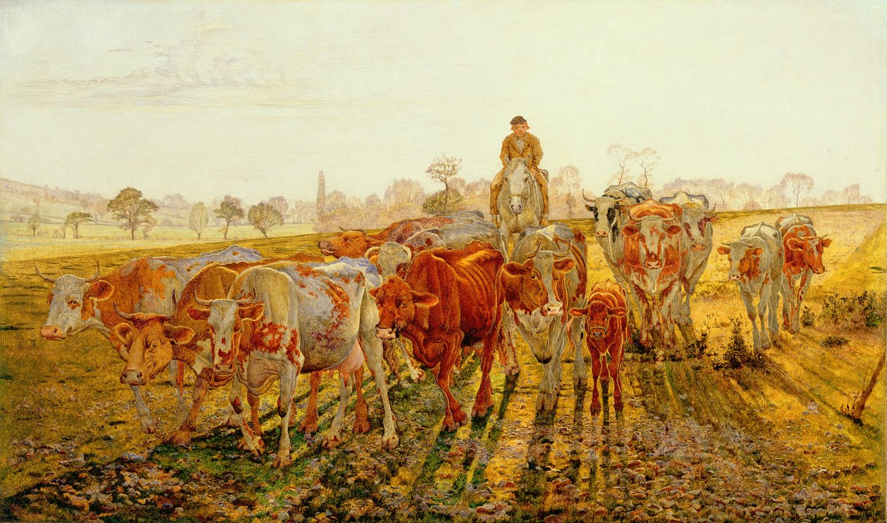 Zimní večer, 1859 od Daniel Alexander Williamson