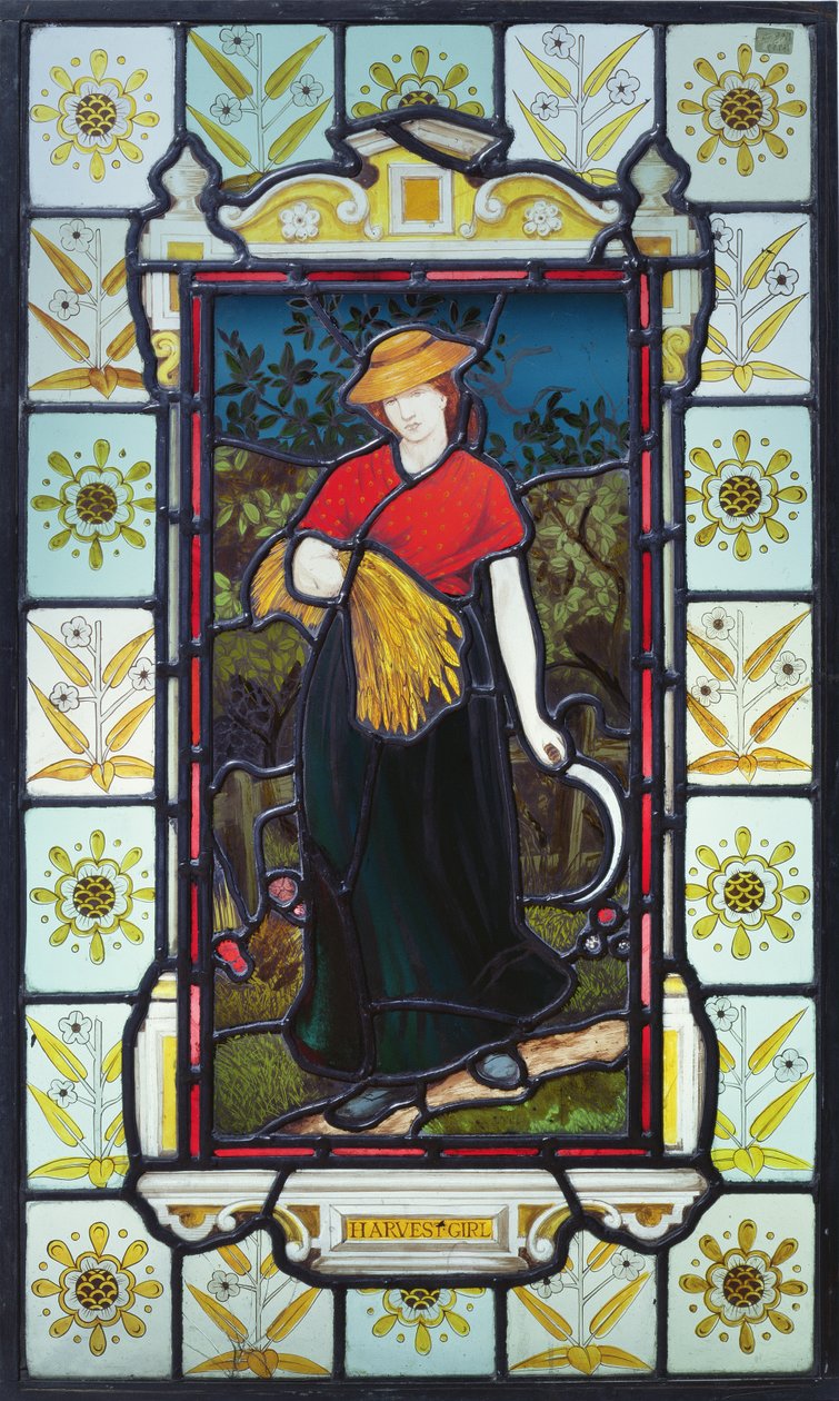 Harvest Girl, kolem roku 1875 od Daniel Cottier
