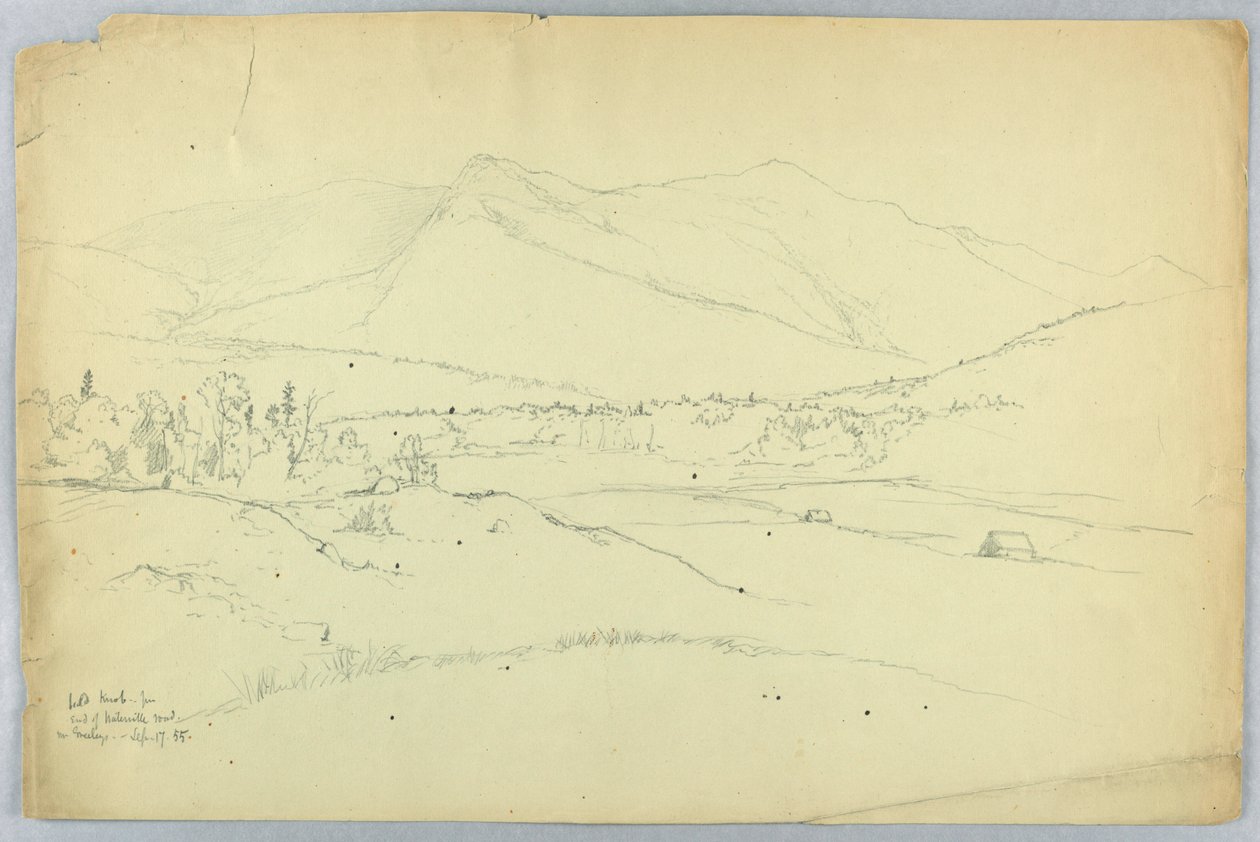Bald Knob, z konce Waterville Road, Gurley