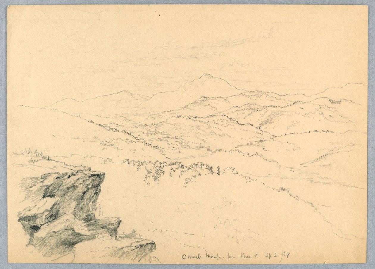 Velbloudi Hump ze Stowe ve Vermontu od Daniel Huntington