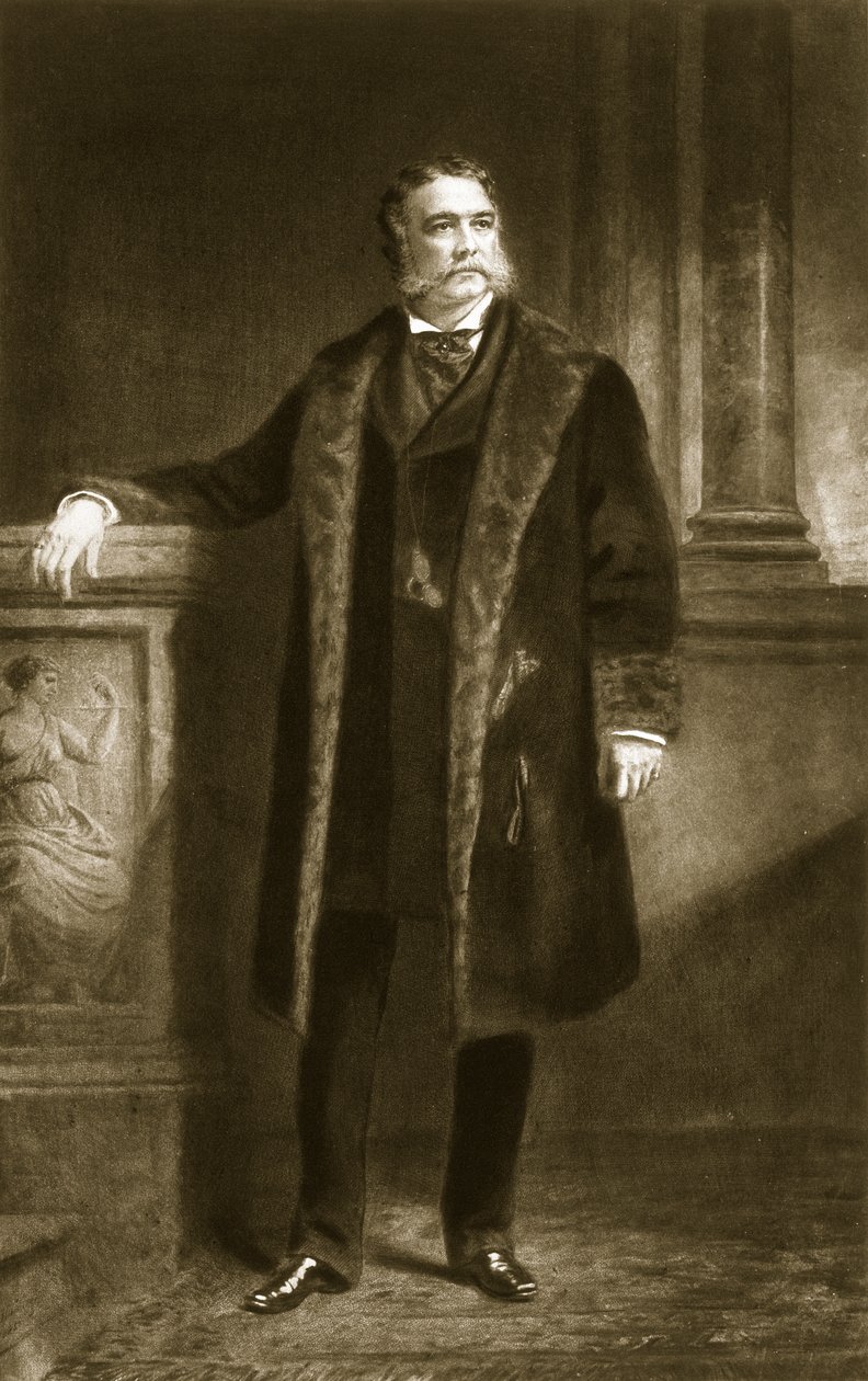 Chester A. Arthur, 21. prezident Spojených států amerických, vyd. 1901 (fotogravura) od Daniel Huntington