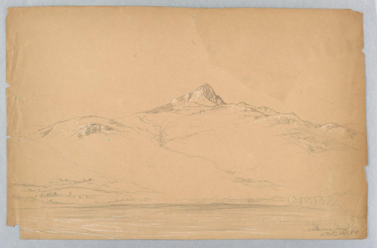 Chocorua Pond, New Hampshire od Daniel Huntington