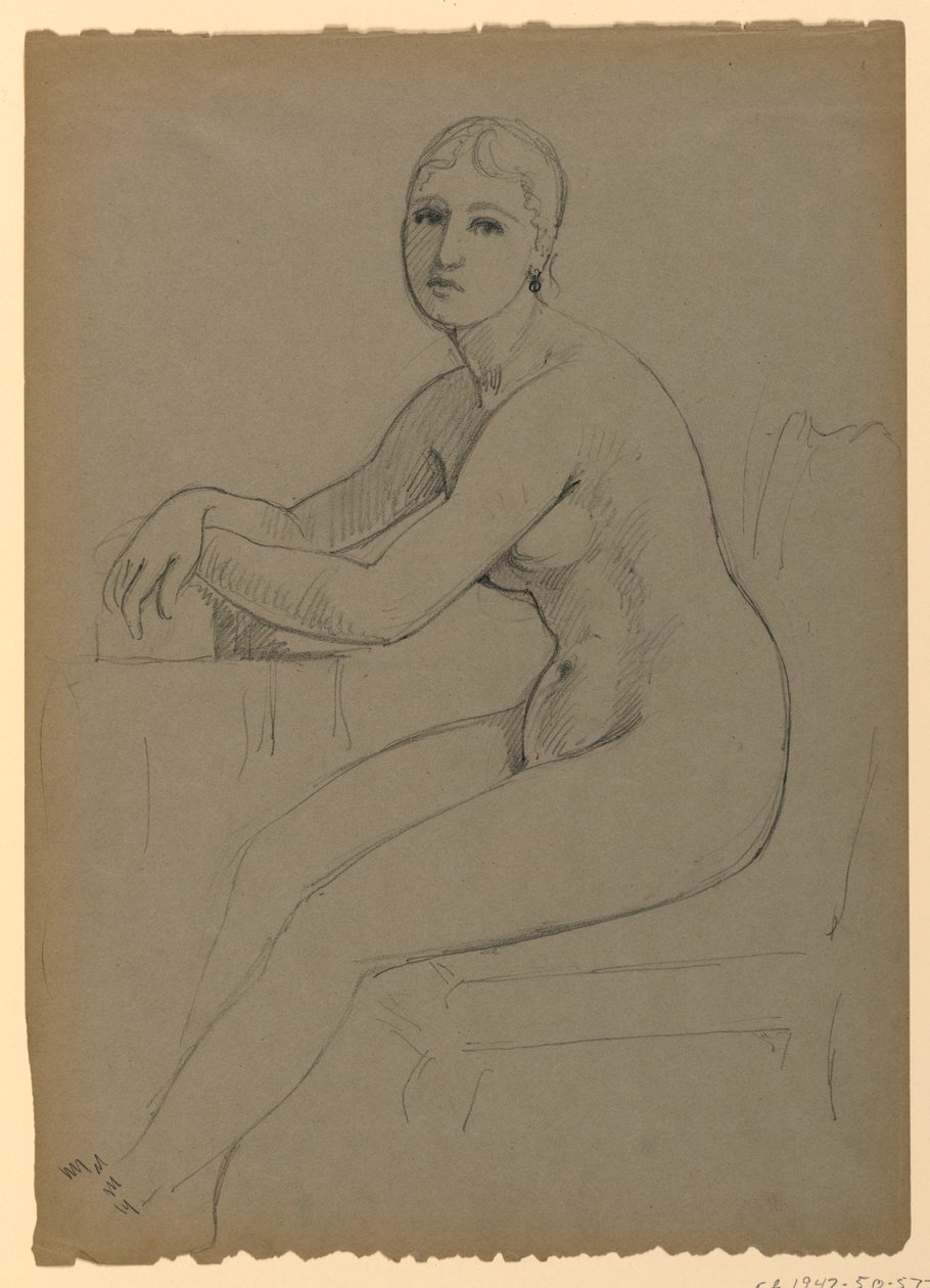 Kresba, paní Cortland DePeyster F, 1881 od Daniel Huntington