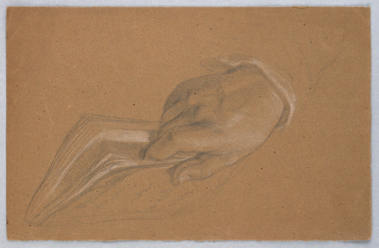 Kresba, Možná studie pro Alexana, 1864 od Daniel Huntington